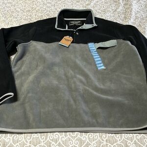 mens southern grit tundra fleece jacket new sz large